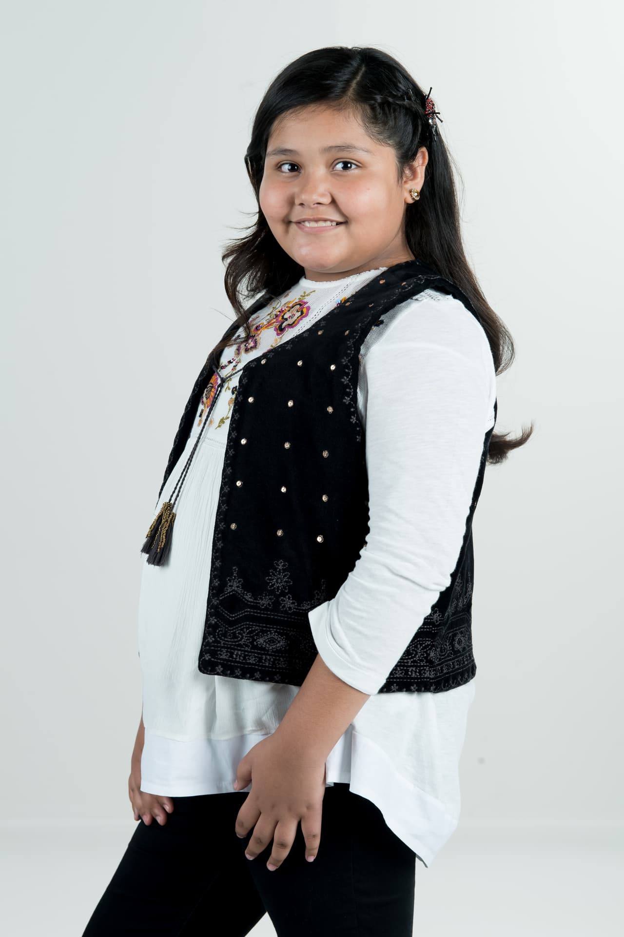 La actuación de Fátima sobre el escenario fue de aplaudir, Melendi se atrevió a decir que su voz es una posible ganadora de La Voz Kids.