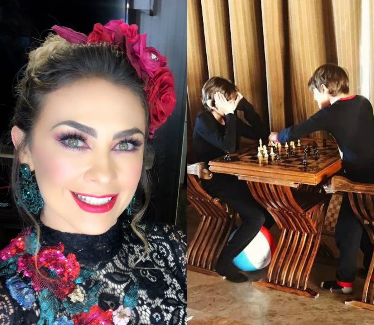 Aracely Arámbula asegura que Luis Miguel está invitado a la Primera Comunión de sus hijos