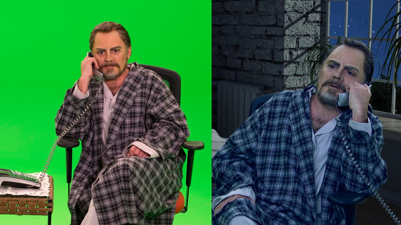 José Eduardo Derbez es el Rey de España, quien recibe la llamada de AMLO.