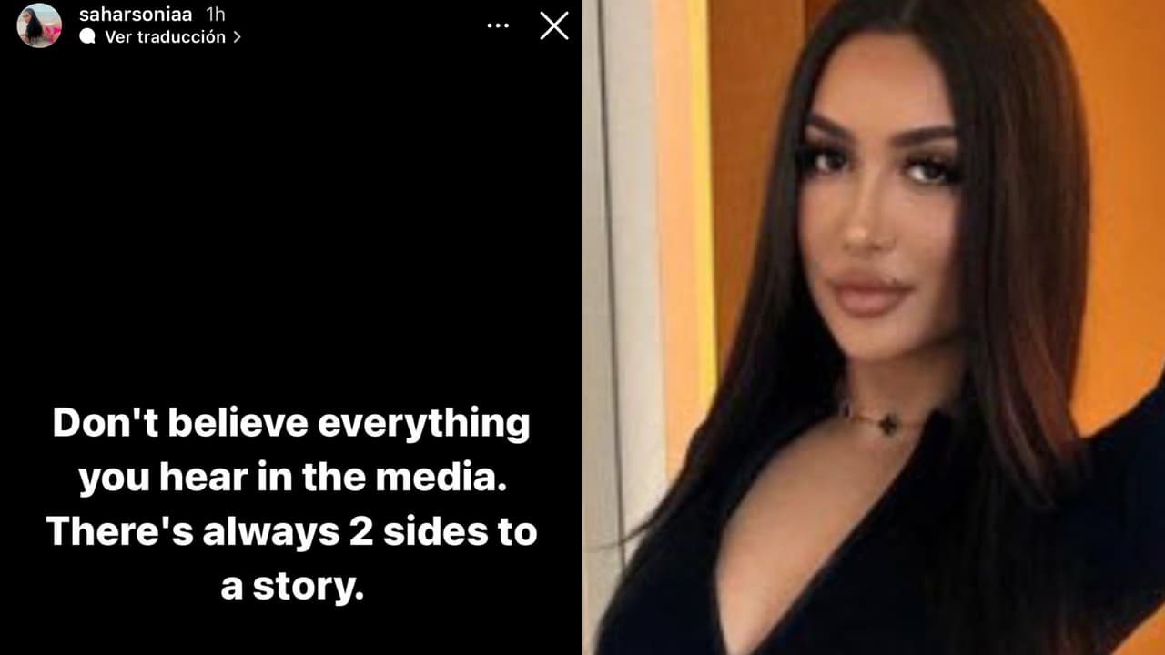 Este es el mensaje que publicó Sahar Sonia tras el escándalo con Peso Pluma y Nicki Nicole.