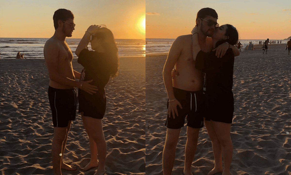 El novio de la hija de Victoria Ruffo fue el encargado de exhibir las imágenes en su perfil personal
