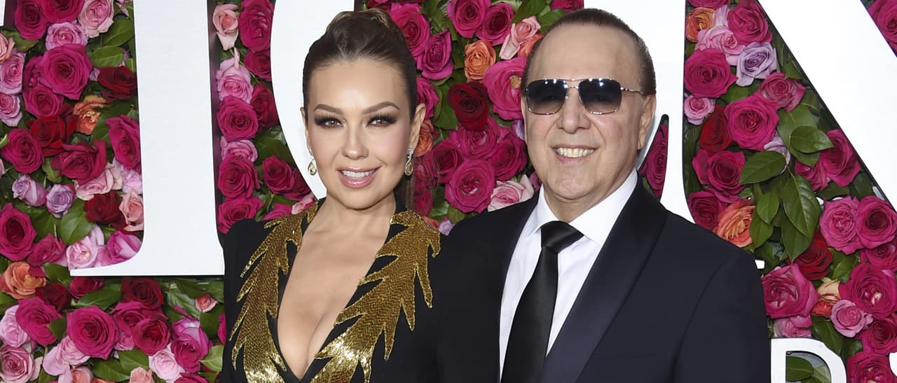 Thalía festeja a Tommy Mottola en su cumpleaños con emotiva felicitación