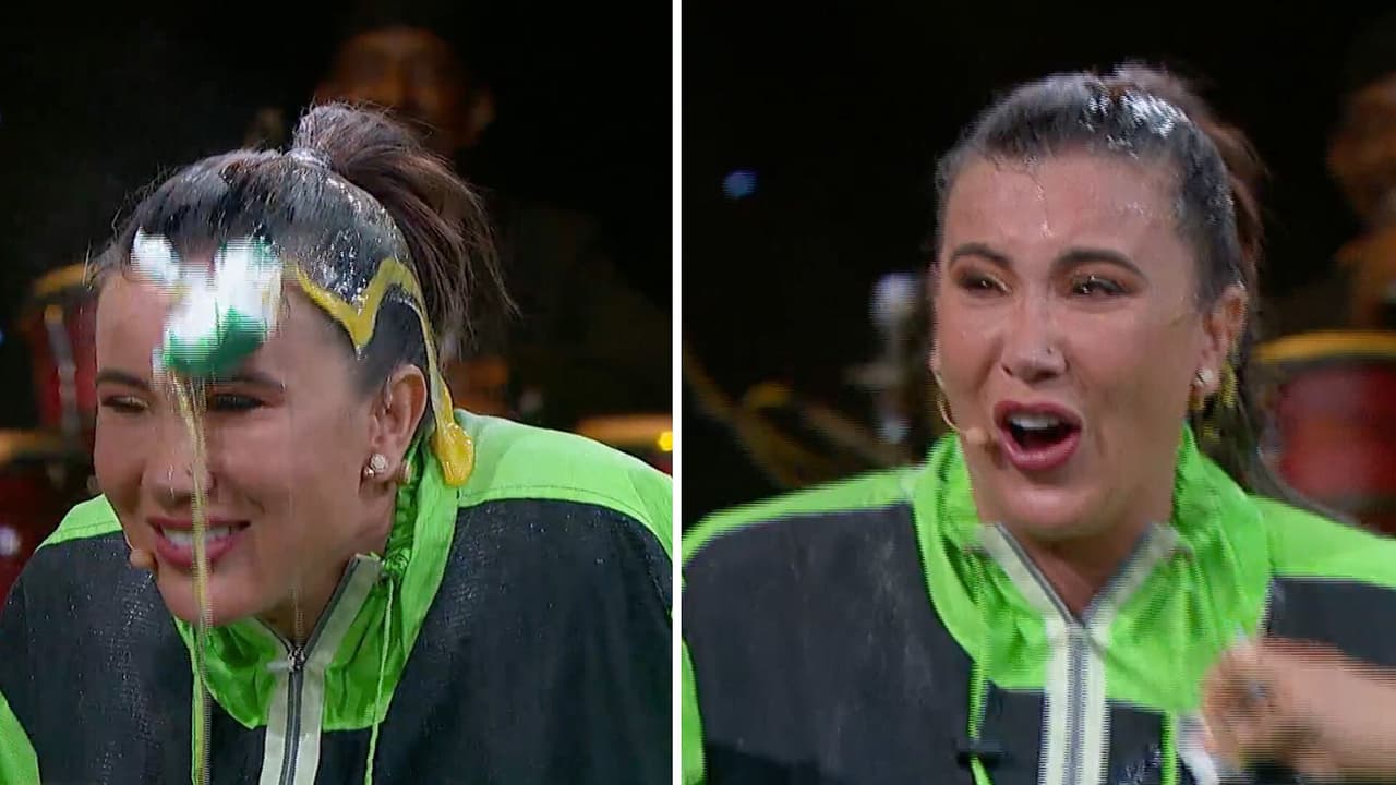 A Mariazel le dio mucho asco y casi devuelve el estómago en MCDR