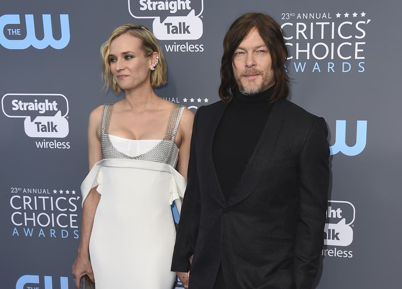 Diane Kruger espera su primer hijo con Norman Reedus