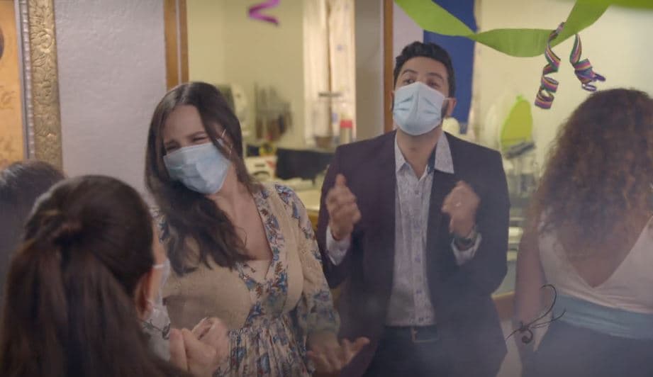 Sol y Aníbal se llenan de felicidad al descubrir que su hijo será niño.