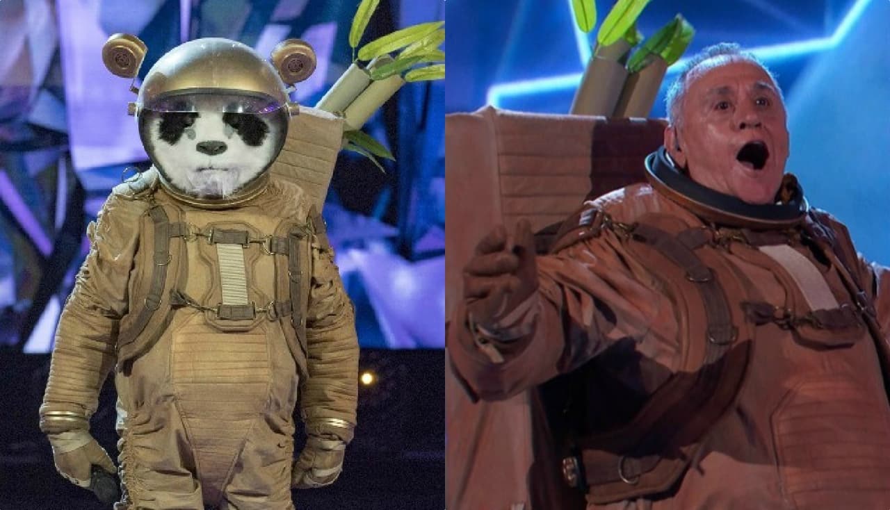 Alejandro Suárez es Panda en ¿Quién es la Máscara?