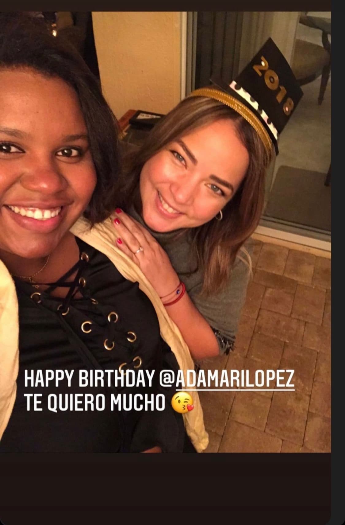 Precisamente, fue a través de sus historias de Instagram que la conductora de televisión compartió cómo celebró este día con imágenes y videos de su fiesta de cumpleaños.