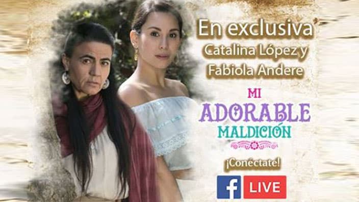 Catalina López y Fabiola Andere a través de FACEBOOK LIVE