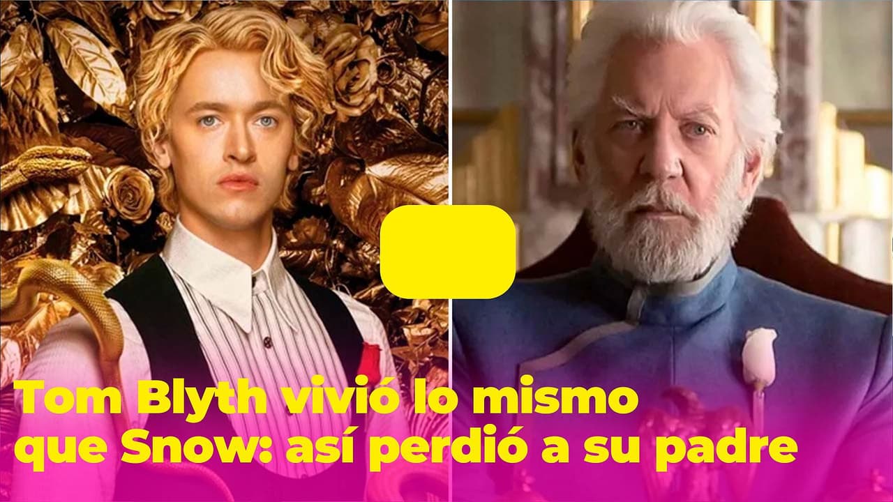 Tom Blyth vivió lo mismo que en 'Los Juegos del Hambre': quedó huérfano de una manera cruel