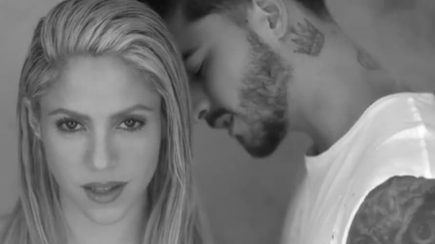 Shakira y Maluma lanzan candente propuesta sexual en 'Trap'