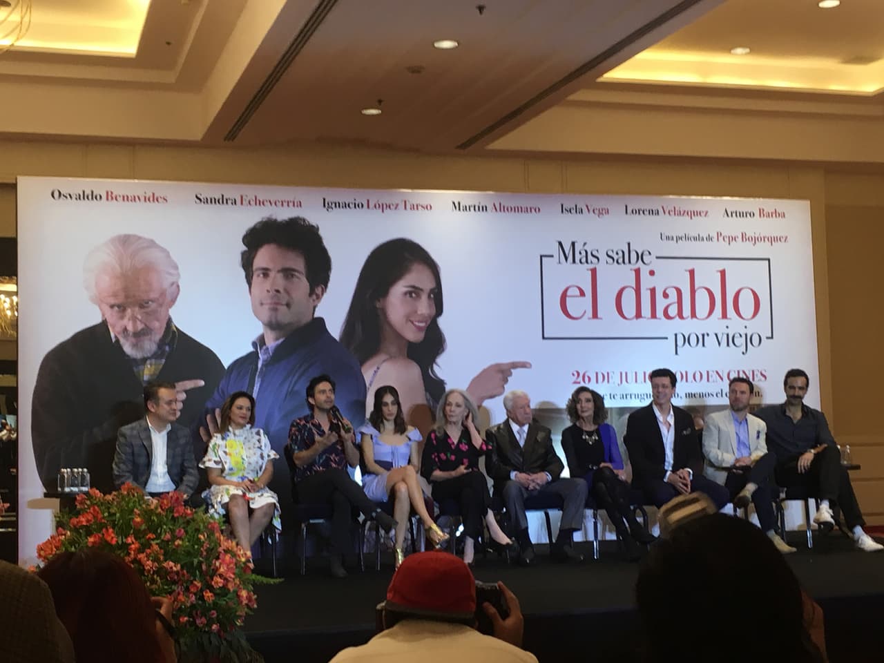 Conferencia de prensa de la película 'Más Sabe el Diablo por Viejo'