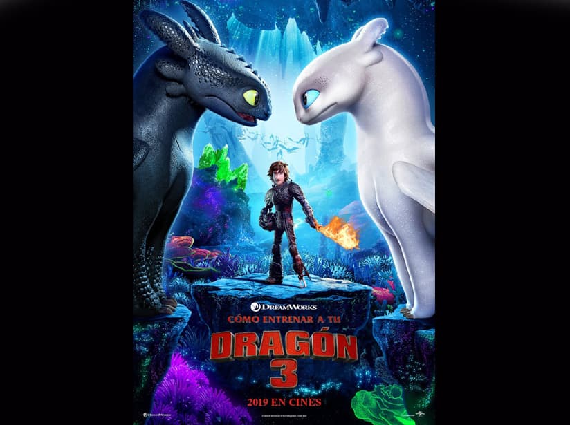 Primer póster de 'Cómo Entrenar a tu Dragón 3'