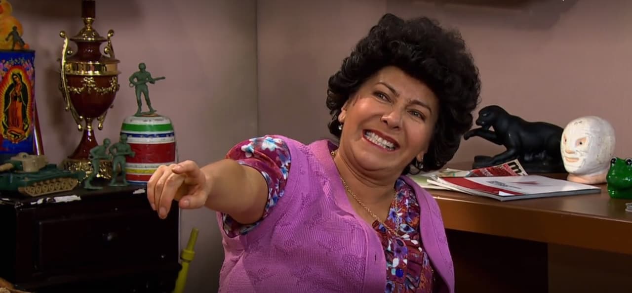 Doña lucha se convirtió en un icono de la televisión.