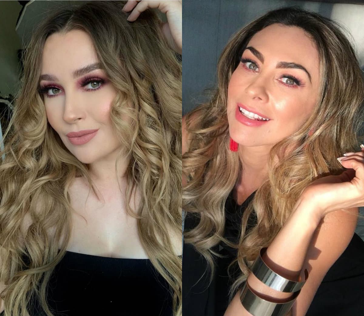Comparan a Aracely Arámbula con esposa de Larry Hernández: "Son idénticas"
