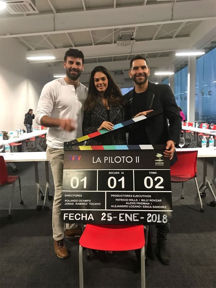 Livia Brito, Juan Colucho y Arap Bethke