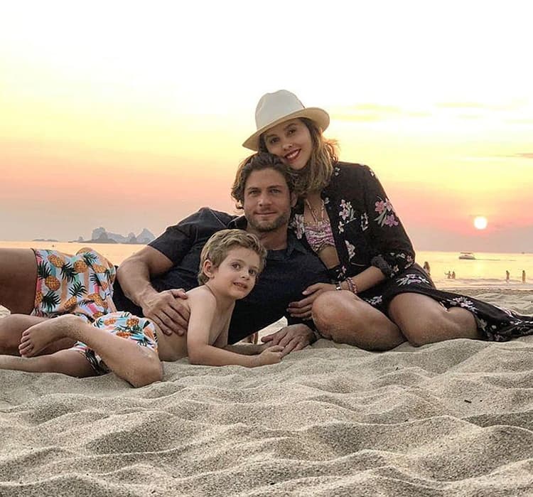 Paulina Goto disfruta de unas vacaciones con el hijo de Horacio Pancheri
