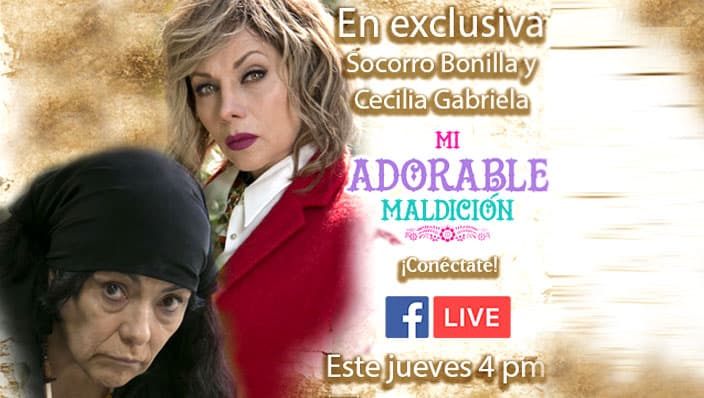 Socorro Bonilla y Cecilia Gabriela a través de FACEBOOK LIVE