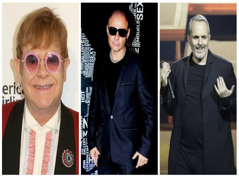 ¿Qué tienen en común Claudio Yarto, Elton John y Miguel Bosé?