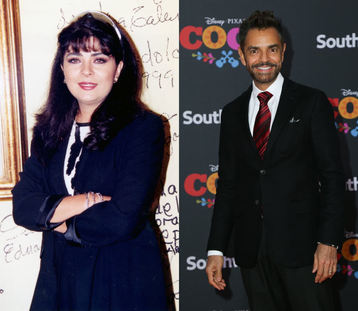 Victoria Ruffo y Eugenio Derbez, donde hubo fuego… ¿rencores quedan?