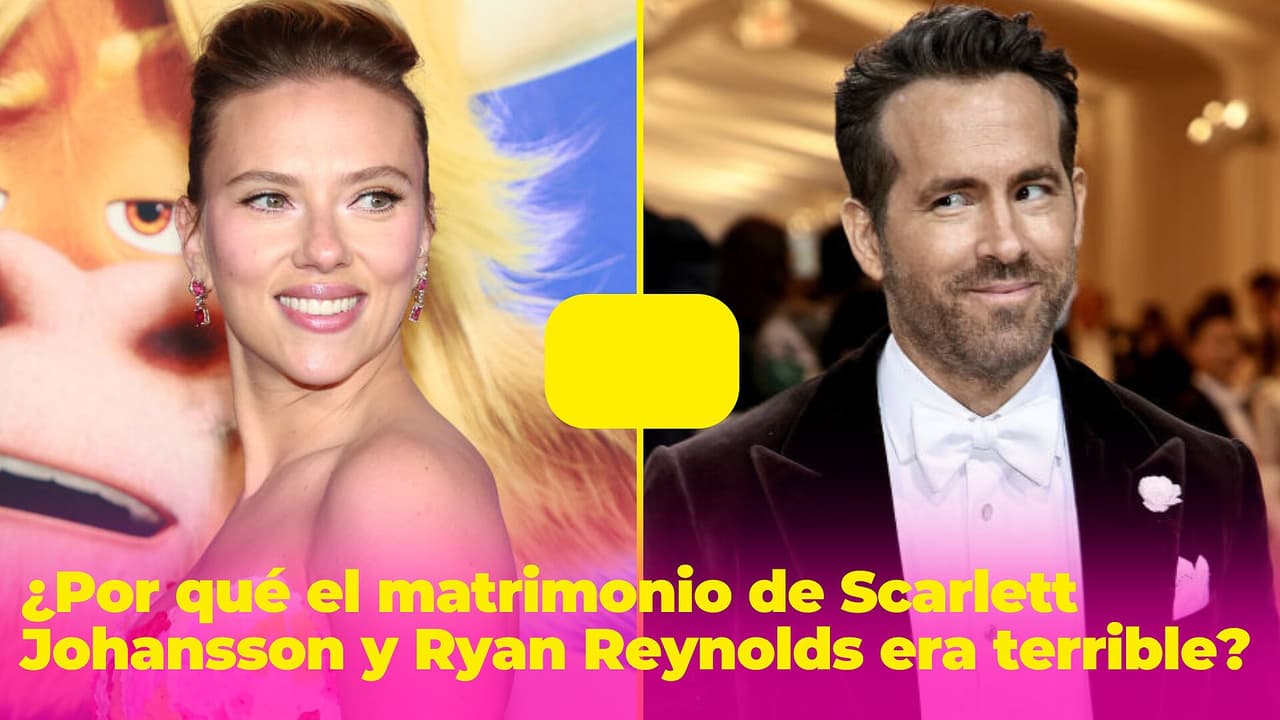 El matrimonio de Scarlett Johansson y Ryan Reynolds era una pesadilla: él le decía cosas horribles