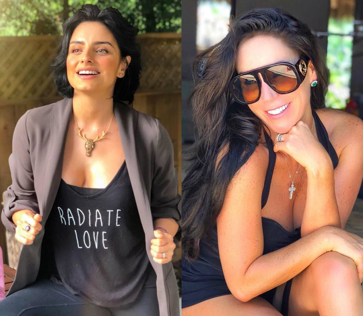 Aislinn Derbez e Inés Gómez Mont... ¿Quién luce mejor después del embarazo?