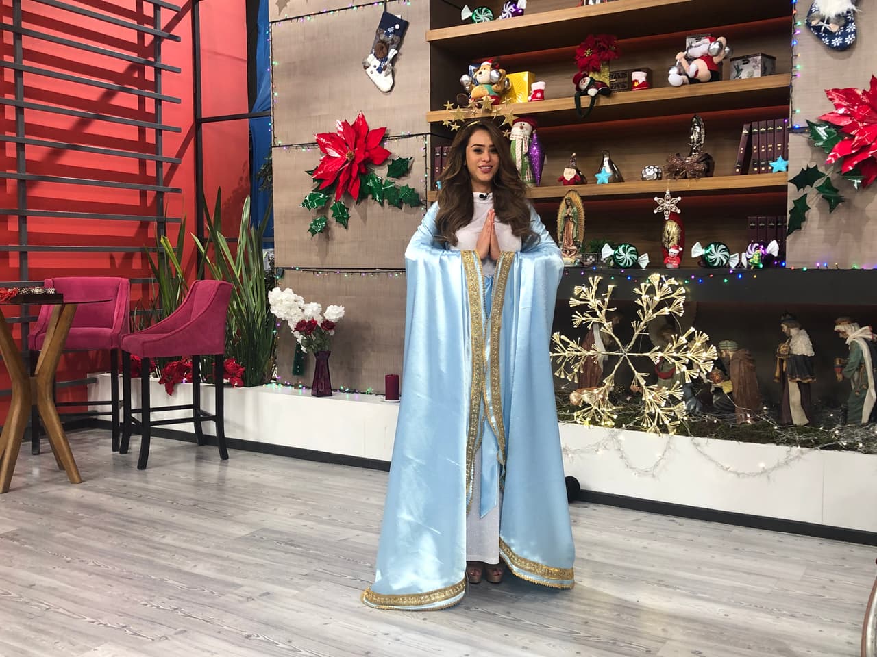Yanet García es La Virgen María.