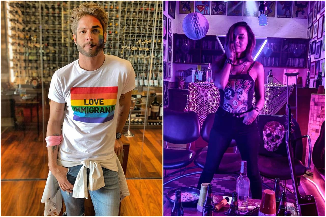 Horacio Pancheri y Marimar Vega se pintan de colores para el Pride México 2019