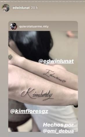 La pareja compartió parte del proceso en redes sociales.
