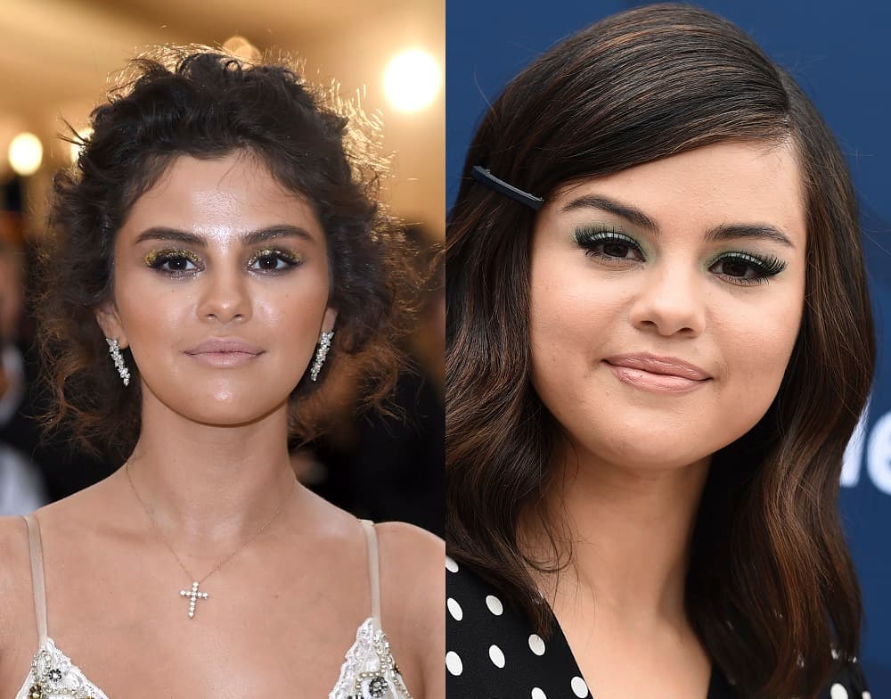 Luego de que en 2018 Selena Gomez intentara un rubio platinado y volviera de inmediato a su antigüo castaño, la cantante de Wolfs ha mantenido su color chocolate y agregado ligeras babylights color caramelo.