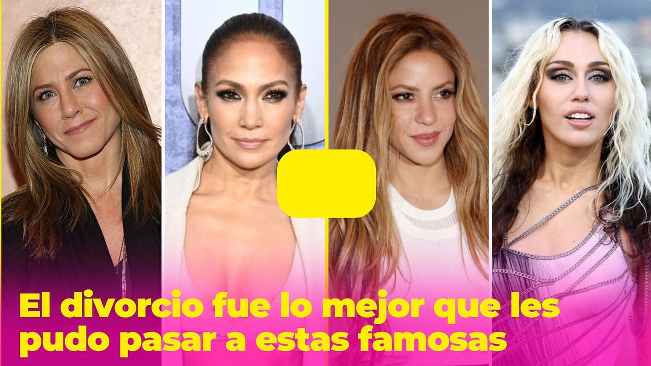 El divorcio fue lo mejor que les pudo pasar a estas famosas: su vida tuvo un nuevo y gran inicio