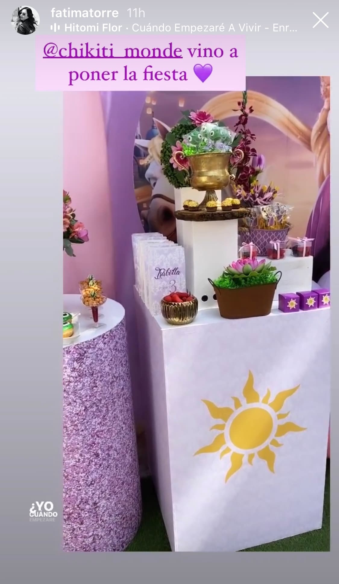 Bolsas de regalo, el stant para colocarlas y más snacks para los invitados también tuvieron la temática de este popular cuento escrito por los Hermanos Grimm en el siglo XIX.