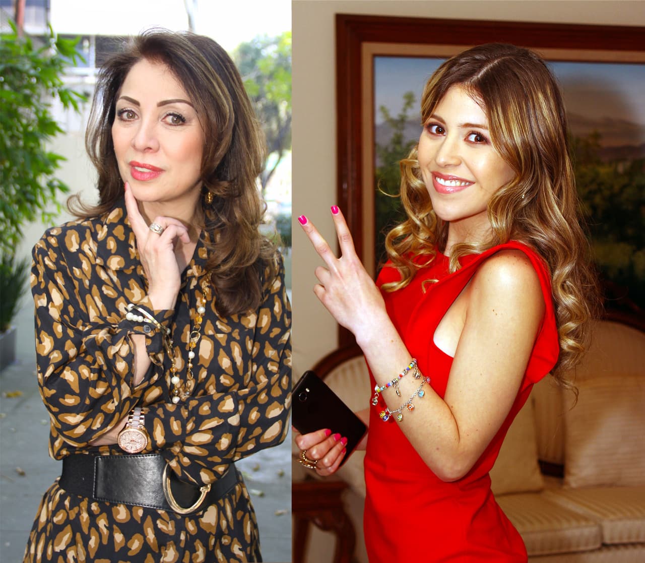 Arlette Pacheco y Nicole Vale han estado en varios episodios, como: "La cruz en los pechos y el diablo en los hechos" y "Amigo reconciliado, enemigo agazapado"