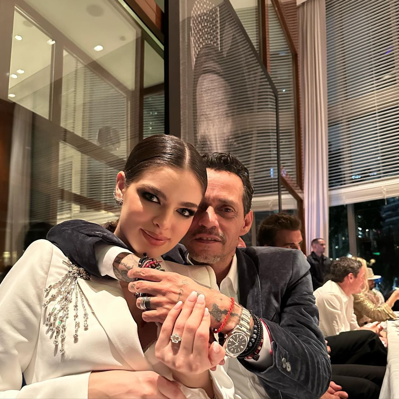 Marc Anthony y todo lo que se sabe de su boda con Nadia Ferreira