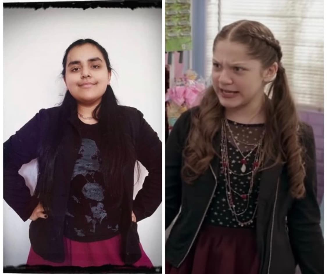 Pero no fue la única, porque otra joven también eligió encarnar a la hija de 'Adolfo' y 'La Nena', quien se caracteriza por sorprender con sus divertidos argumentos.