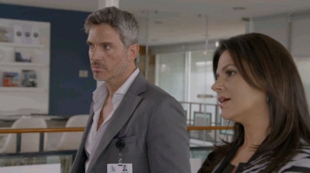 Tres veces Ana Capítulo 86: Mariano le pone un alto a Ana Leticia