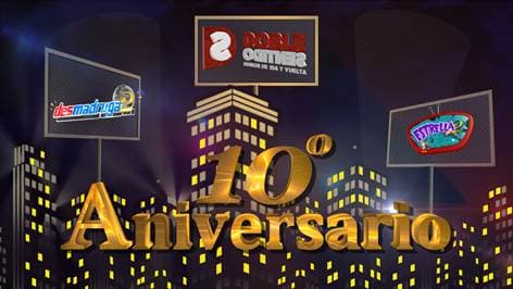 ESTE MARTES: ¡Sigue el Facebook Live del Décimo aniversario de Doble sentido!
