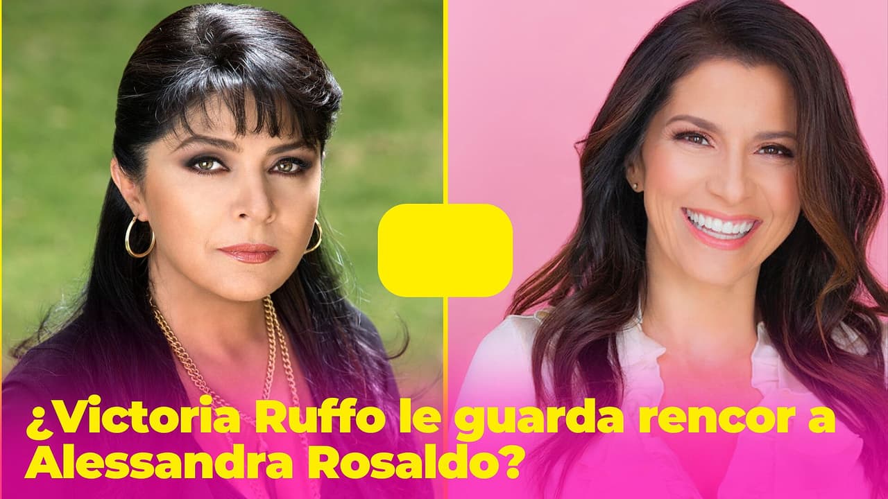 ¿Victoria Ruffo le guarda rencor a Alessandra Rosaldo? Se conocieron de una incómoda manera
