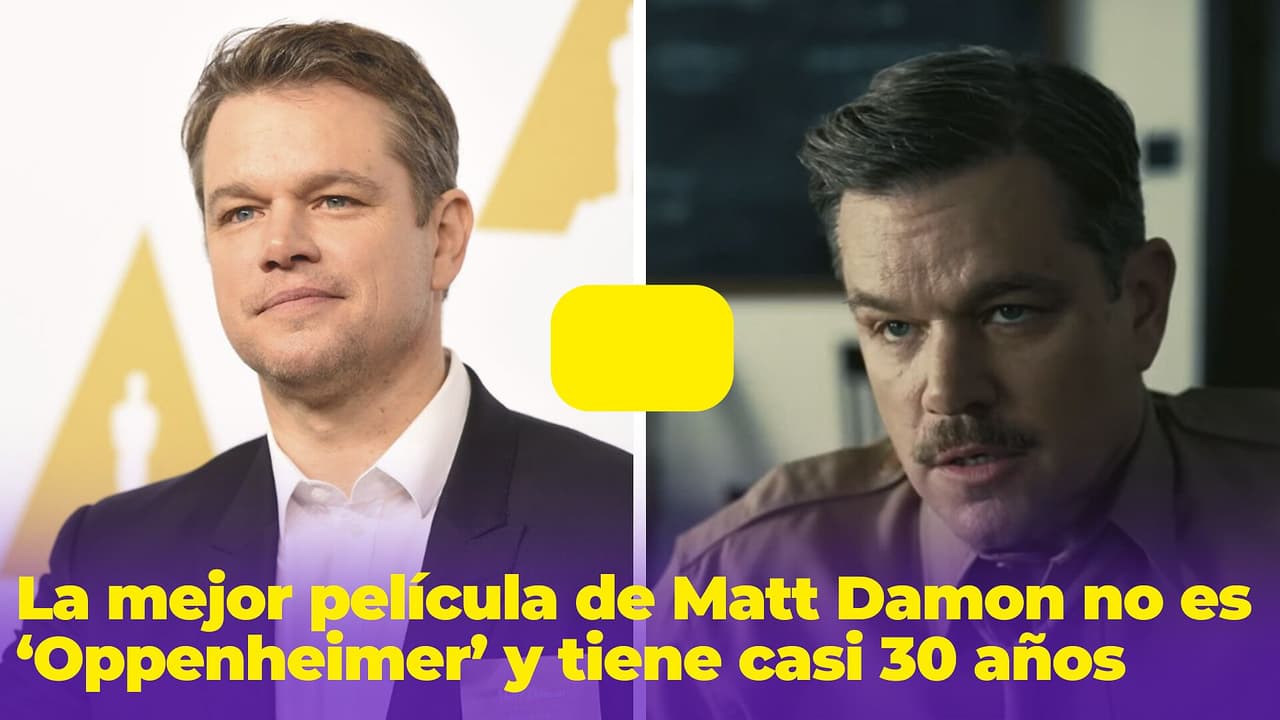 La mejor película de Matt Damon le cambió la vida hace casi 30 años y no es ’Oppenheimer’
