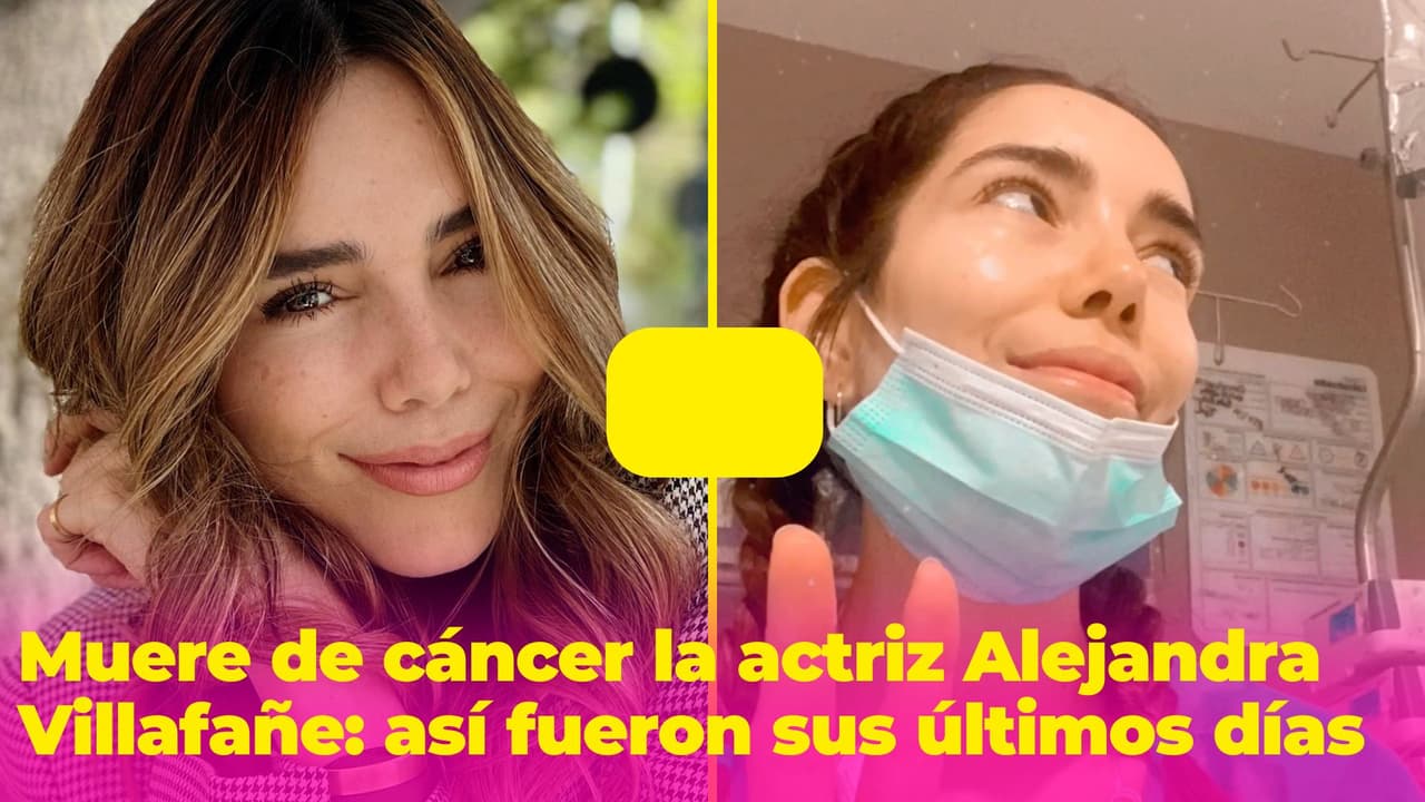 Así fueron los últimos días de Alejandra Villafañe antes de morir por cáncer a los 34 años