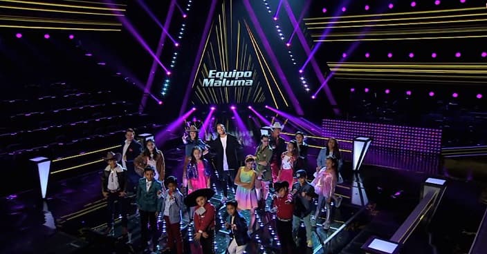 Equipo Maluma en Las Batallas