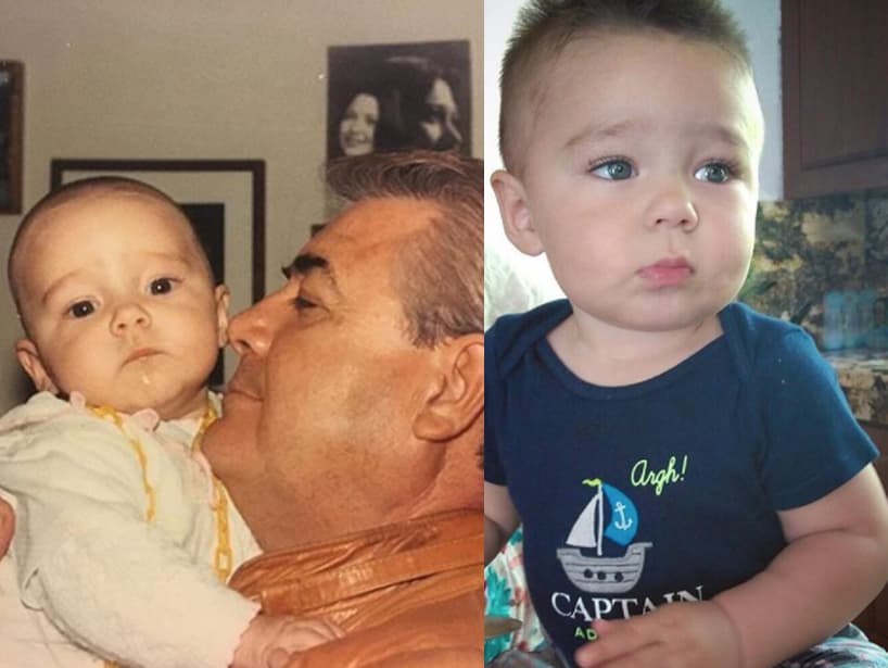 Como parte del festejo del día del niño de 2016, Ariadne Díaz publicó una imagen de cuando era bebé en compañía de su abuelo, quien fue como su padre. “Me puse a pensar en todos esos momentos que por ser bebés o chiquitos no nos acordamos, de esos seres queridos que siempre estuvieron ahí amándonos tantos”, escribió en Instagram.