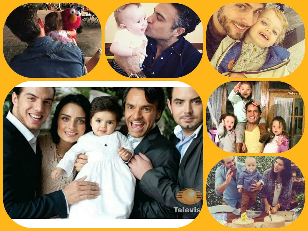 ¡Los momentos más tiernos de los papás famosos con sus hijos en redes sociales!