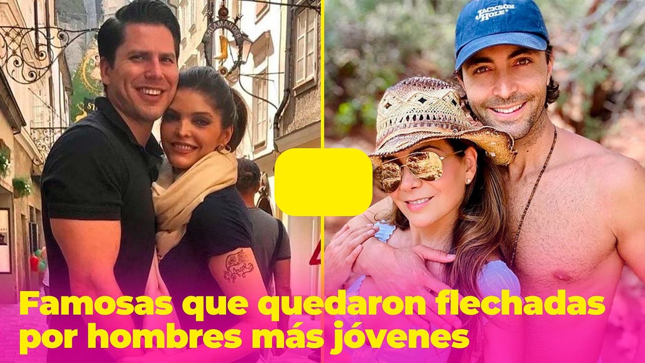 Famosas que quedaron flechadas por hombres más jóvenes: el amor triunfó a pesar de las críticas