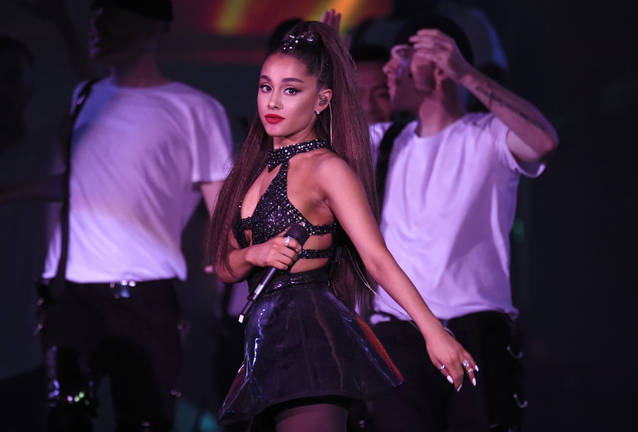 Ariana Grande en el festival Wango Tango 2018