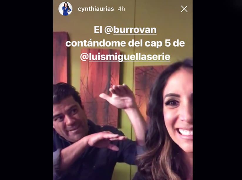 Cynthia cuestionó a 'El Burro' sobre el nuevo episodio de 'Luis Miguel: La Serie'