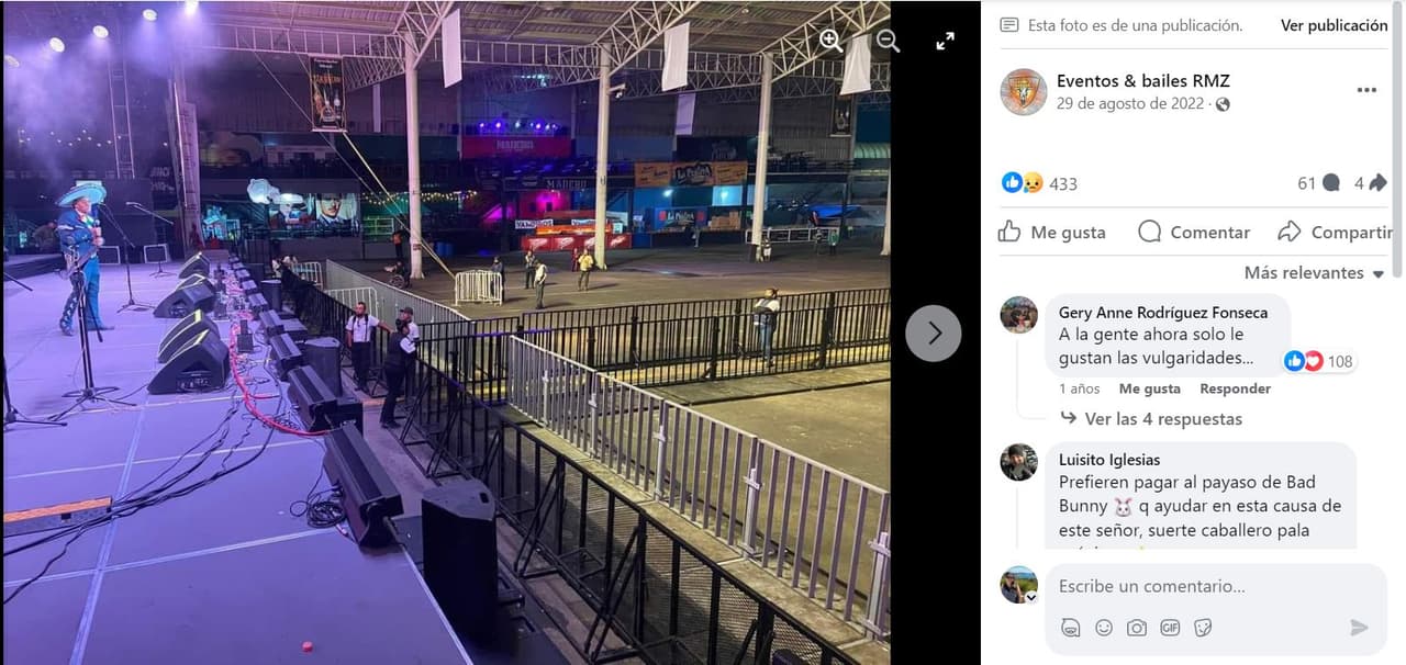 Abuelito ofreció concierto y nadie asistió