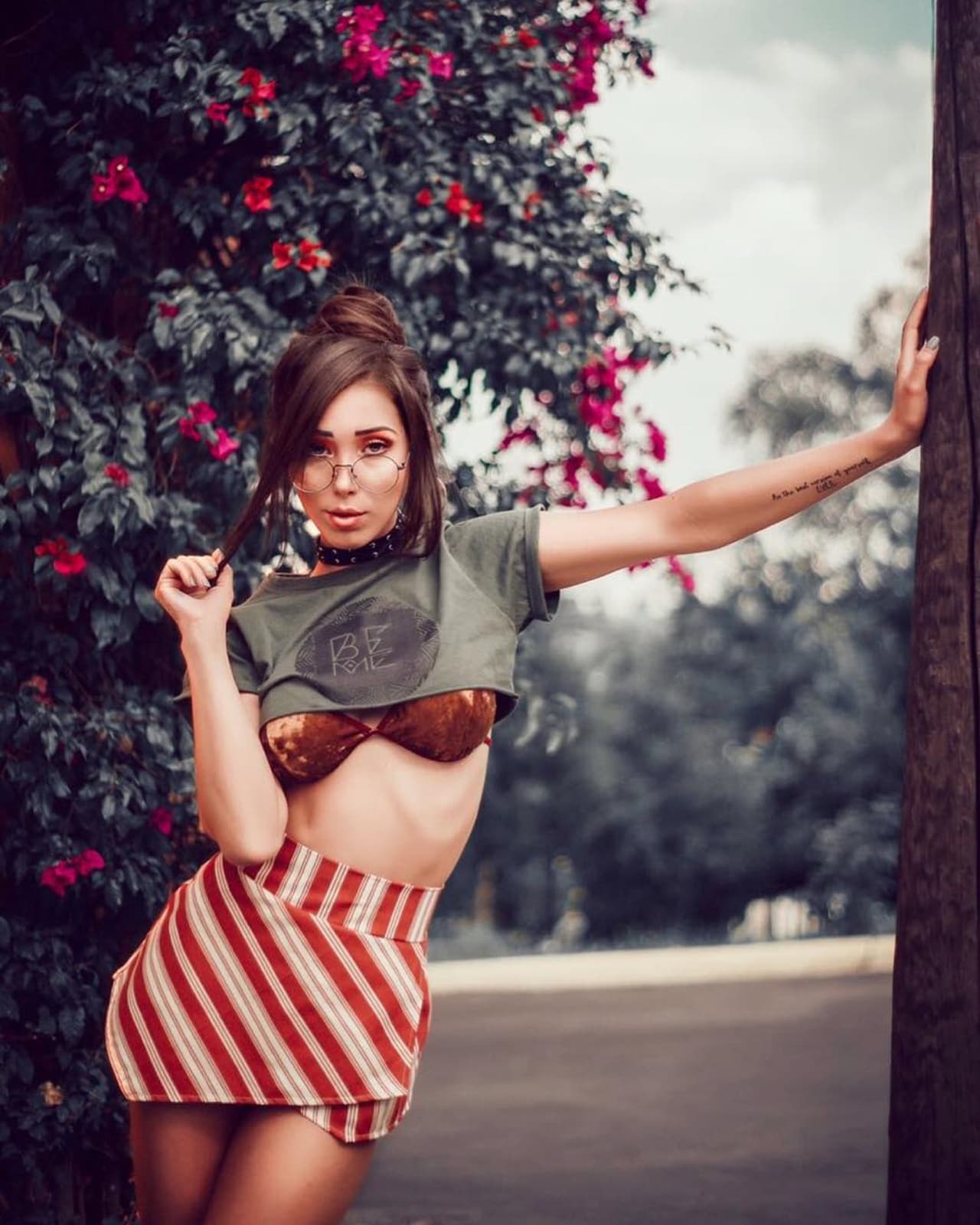 Danik Michell calienta las redes con sexy body negro