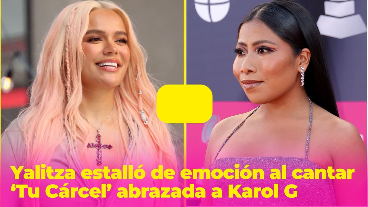 Yalitza Aparicio estalló de emoción al cantar ‘Tu Cárcel’ abrazada a Karol G: hasta 'El Buki' se sorprendió
