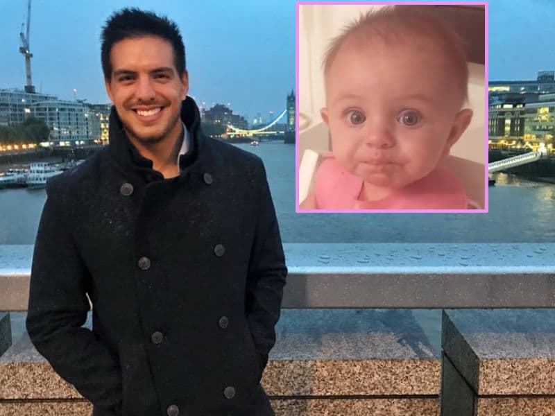 Vadhir Derbez le lleva serenata a su sobrina Kailani y así reacciona la pequeña