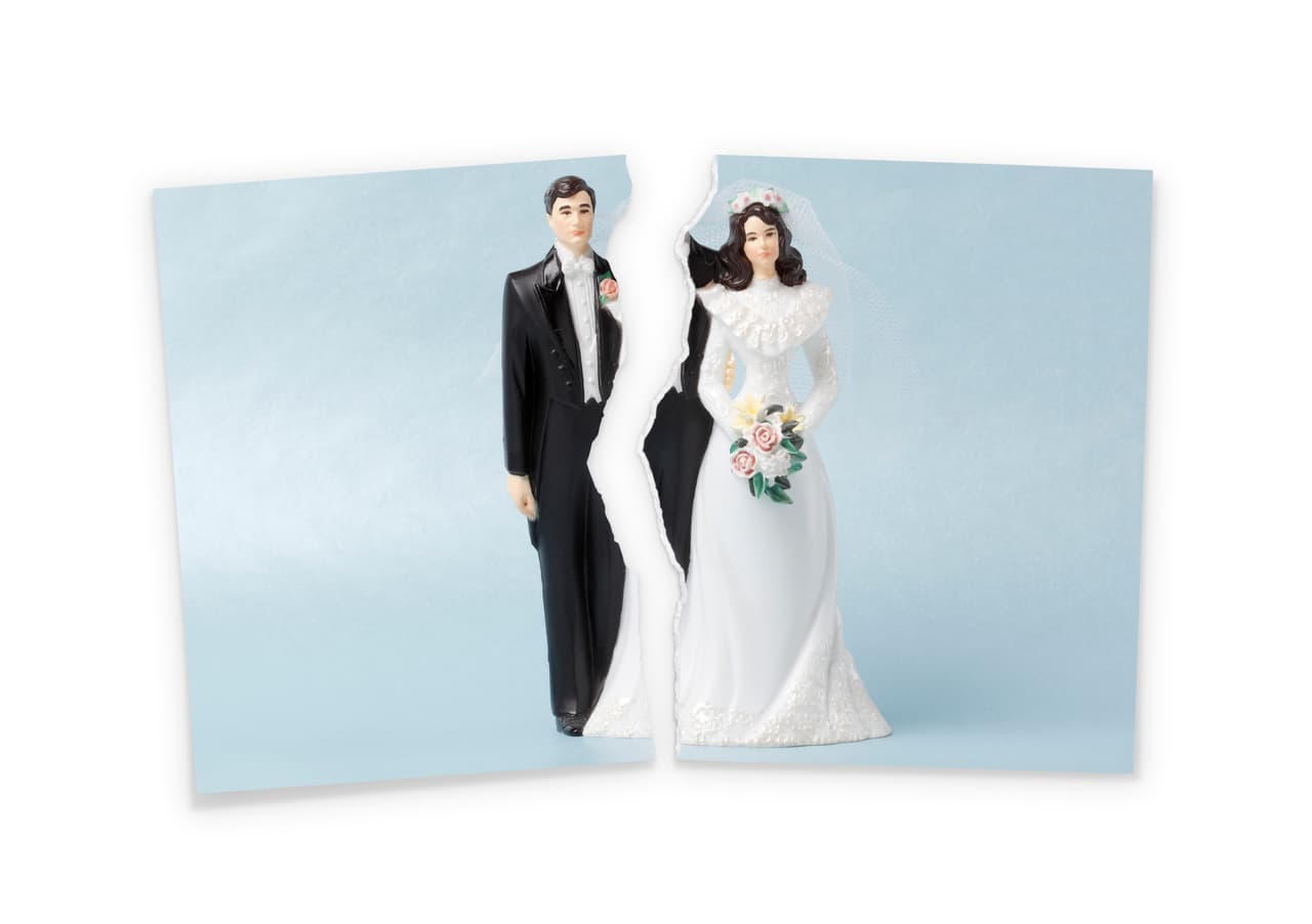 Mujer pide divorcio a su esposo a los 3 minutos de casarse